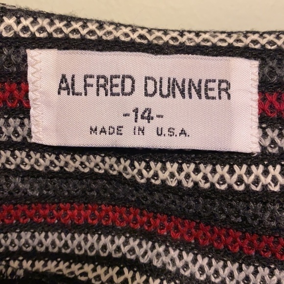 Alfred Dunner Made In USA | Button Down Stich Knit Cardigan - Picture 8 of 9